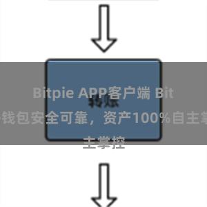 Bitpie APP客户端 Bitpie钱包安全可靠，资产100%自主掌控