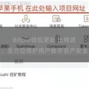 Bitpie钱包更新 比特派：全方位保护用户数字资产安全