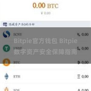 Bitpie官方钱包 Bitpie数字资产安全保障指南