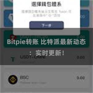 Bitpie转账 比特派最新动态：实时更新！