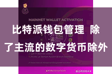 比特派钱包管理  除了主流的数字货币除外